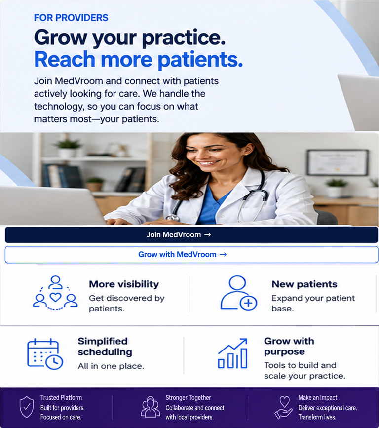 For Providers — Grow your practice and reach more patients